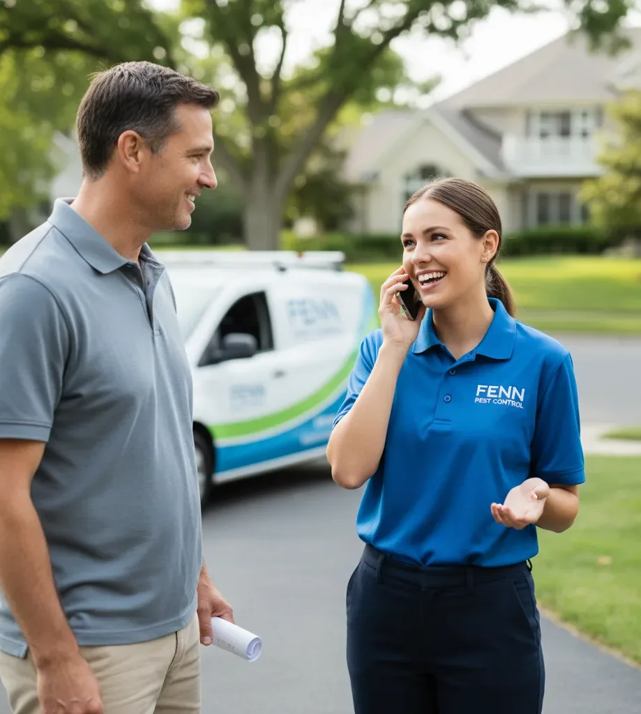 Fenn Pest Control customer support in Basom
